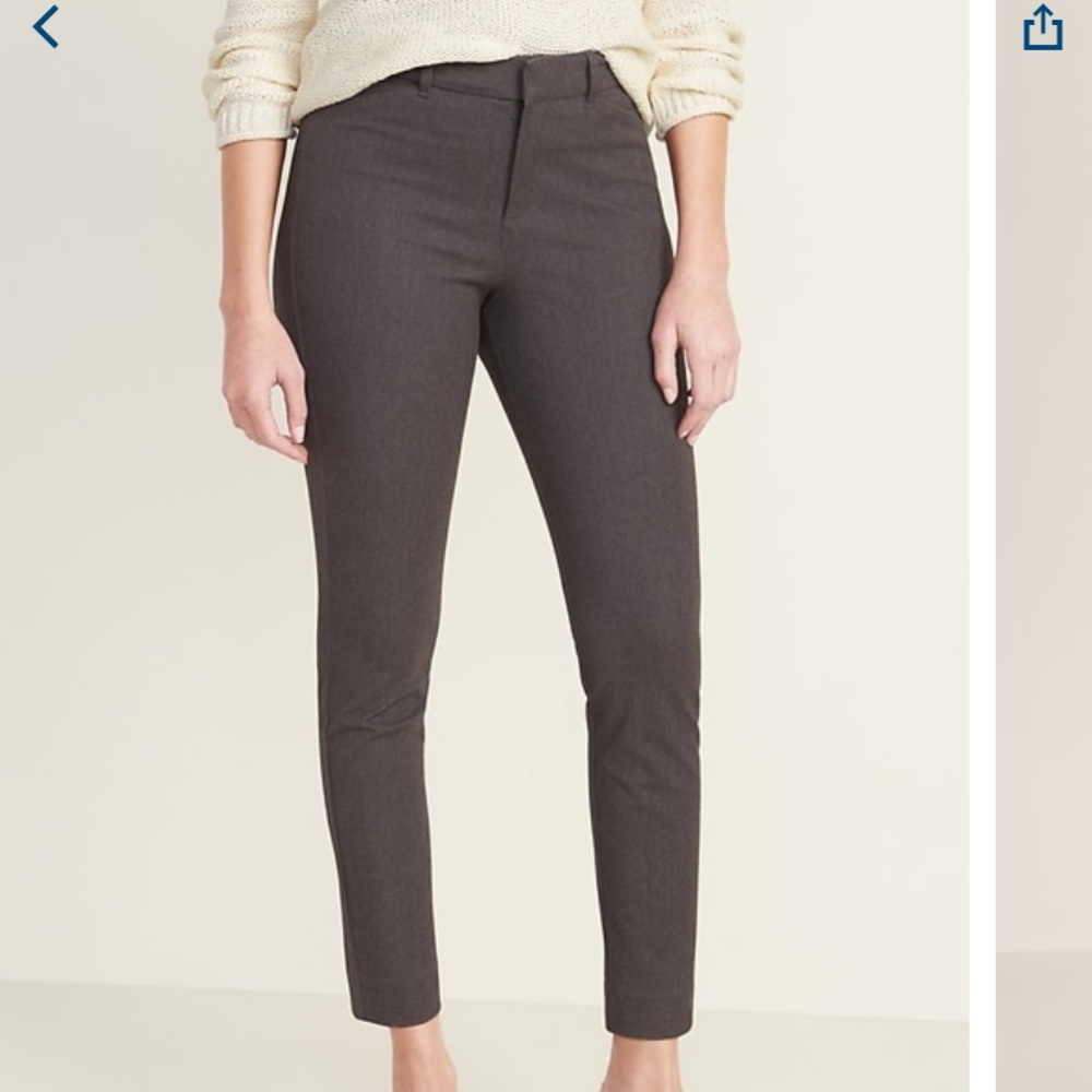 Old Navy Mid-rise Pixie Ankle Pants size 14
